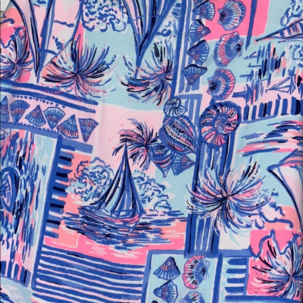Lilly Pulitzer Sahar Romper in Yeah Buoy